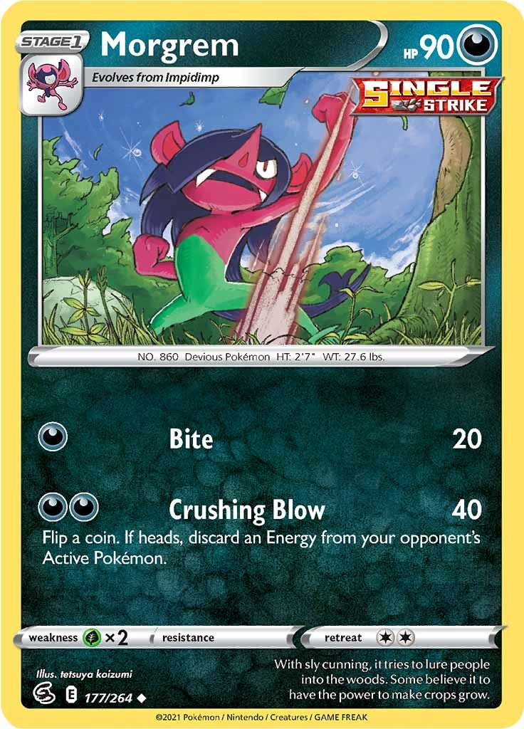 Morgrem (177/264) [Sword & Shield: Fusion Strike] | Eastridge Sports Cards & Games