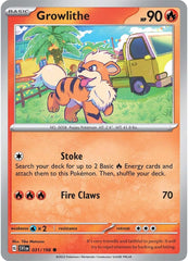 Growlithe (031/198) [Scarlet & Violet: Base Set] | Eastridge Sports Cards & Games