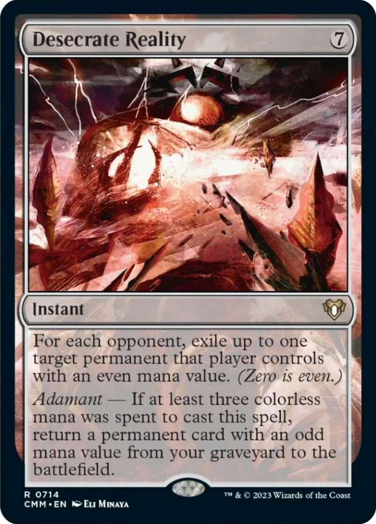 Desecrate Reality [Commander Masters] | Eastridge Sports Cards & Games