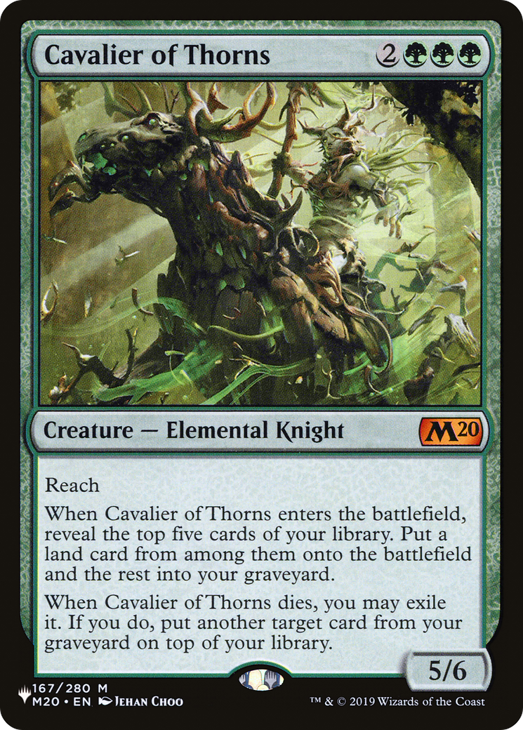 Cavalier of Thorns [The List] | Eastridge Sports Cards & Games