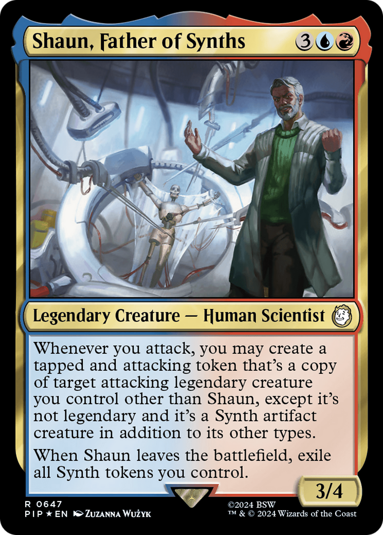 Shaun, Father of Synths (Surge Foil) [Fallout] | Eastridge Sports Cards & Games