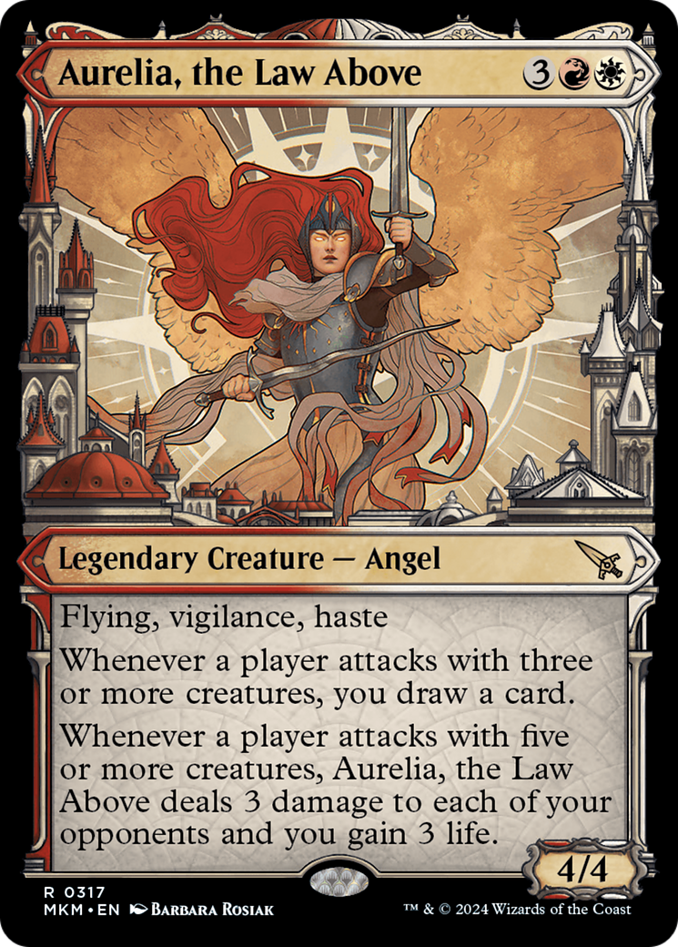 Aurelia, the Law Above (Showcase) (0317) [Murders at Karlov Manor] | Eastridge Sports Cards & Games