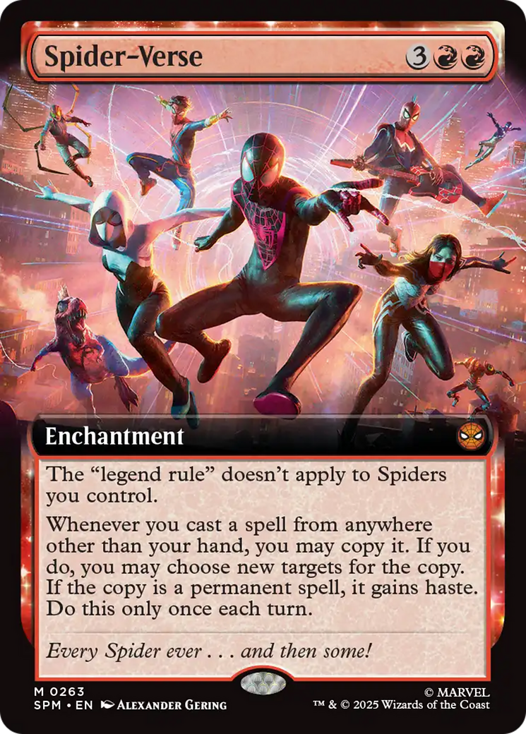Spider-Verse (Extended Art) [Marvel's Spider-Man] | Eastridge Sports Cards & Games