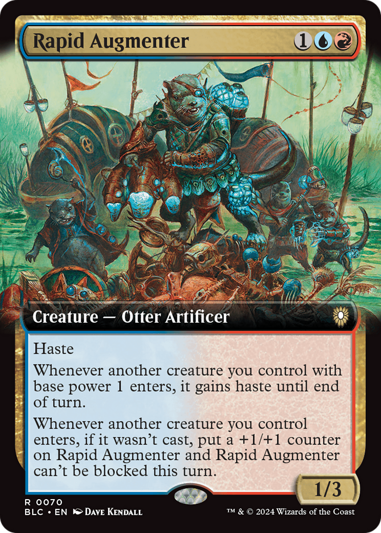 Rapid Augmenter (Extended Art) [Bloomburrow Commander] | Eastridge Sports Cards & Games