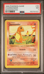 1999 Pokemon Base Set Unlimited Shadowless #46 Charmander PSA 7 | Eastridge Sports Cards & Games