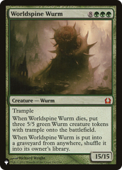 Worldspine Wurm [The List] | Eastridge Sports Cards & Games