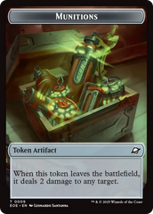 Robot // Munitions Double-Sided Token [Edge of Eternities Tokens] | Eastridge Sports Cards & Games