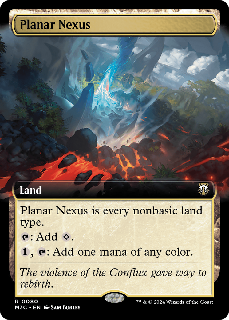 Planar Nexus (Extended Art) [Modern Horizons 3 Commander] | Eastridge Sports Cards & Games