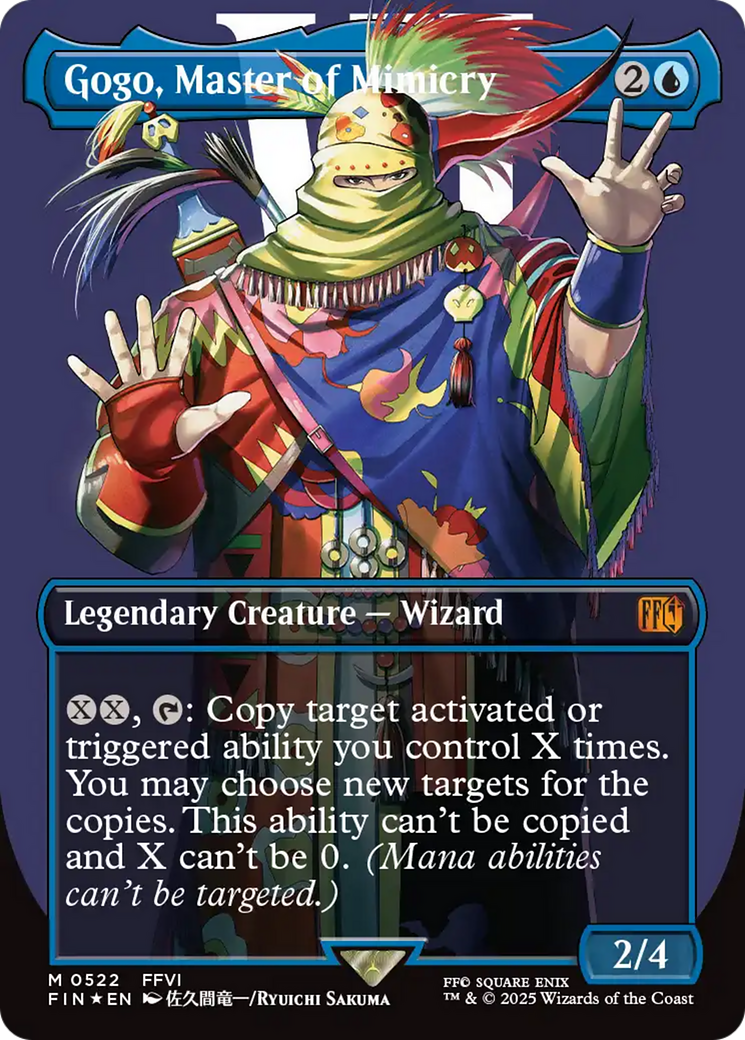 Gogo, Master of Mimicry (Borderless) (Surge Foil) [FINAL FANTASY] | Eastridge Sports Cards & Games