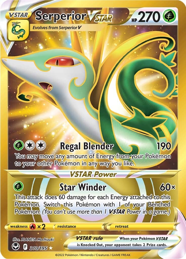 Serperior VSTAR (210/195) [Sword & Shield: Silver Tempest] | Eastridge Sports Cards & Games
