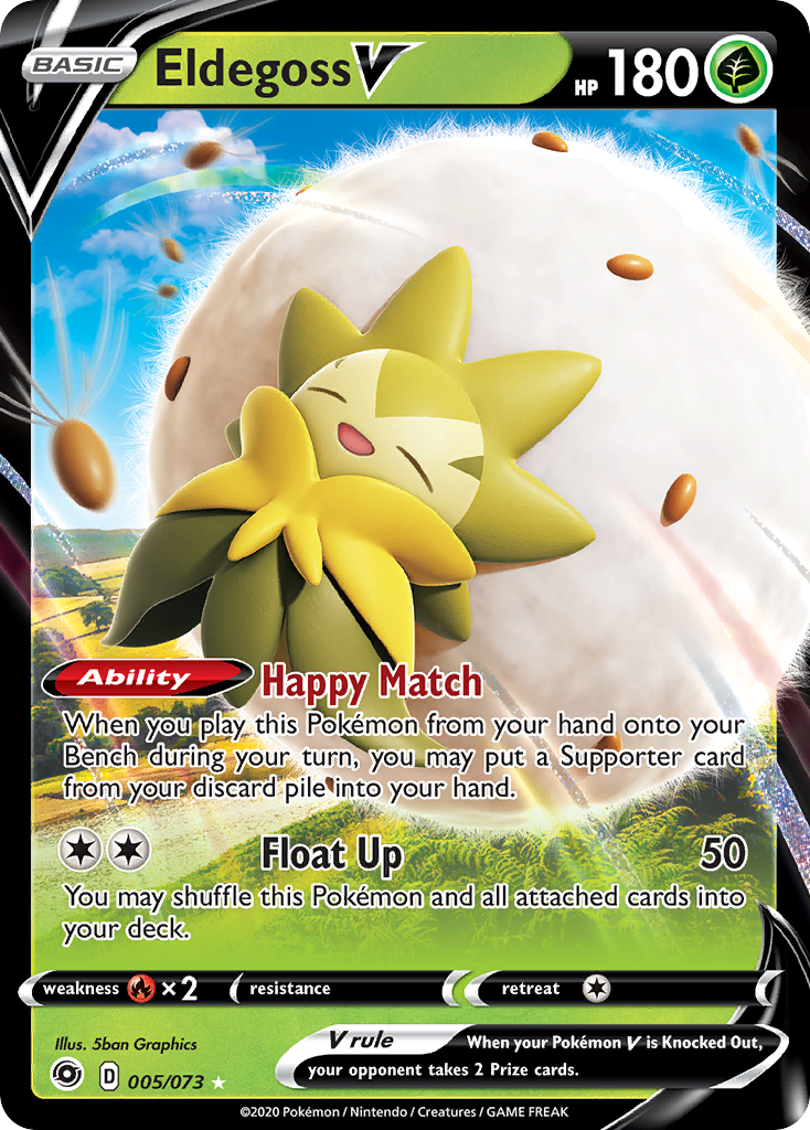 Eldegoss V (005/073) [Sword & Shield: Champion's Path] | Eastridge Sports Cards & Games