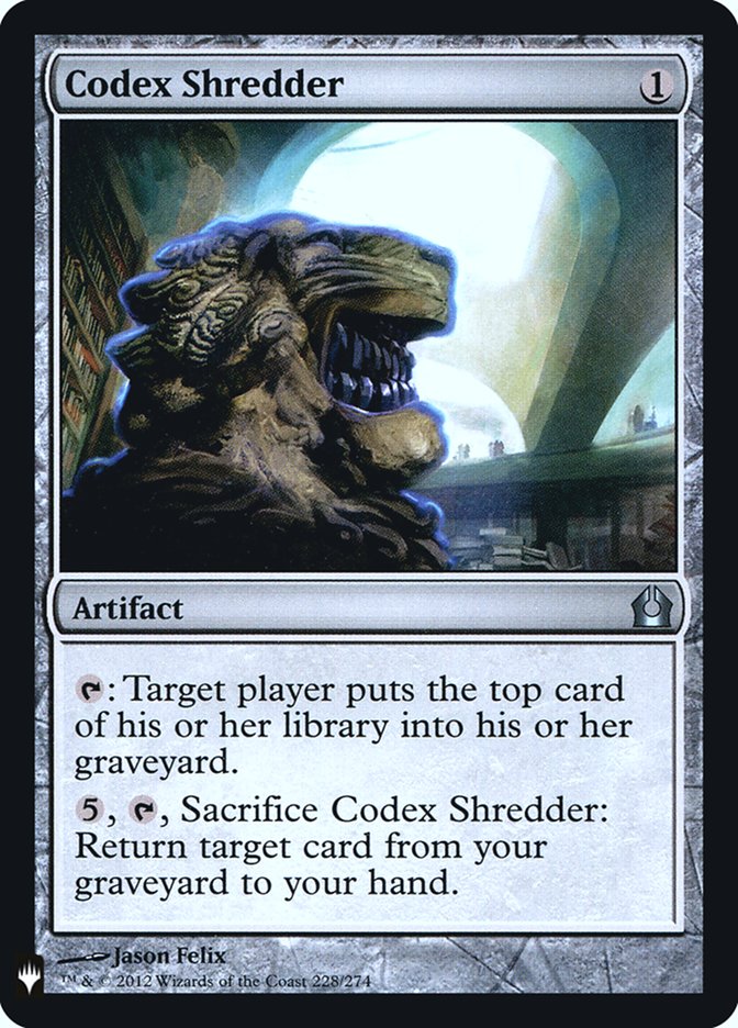 Codex Shredder [Mystery Booster] | Eastridge Sports Cards & Games