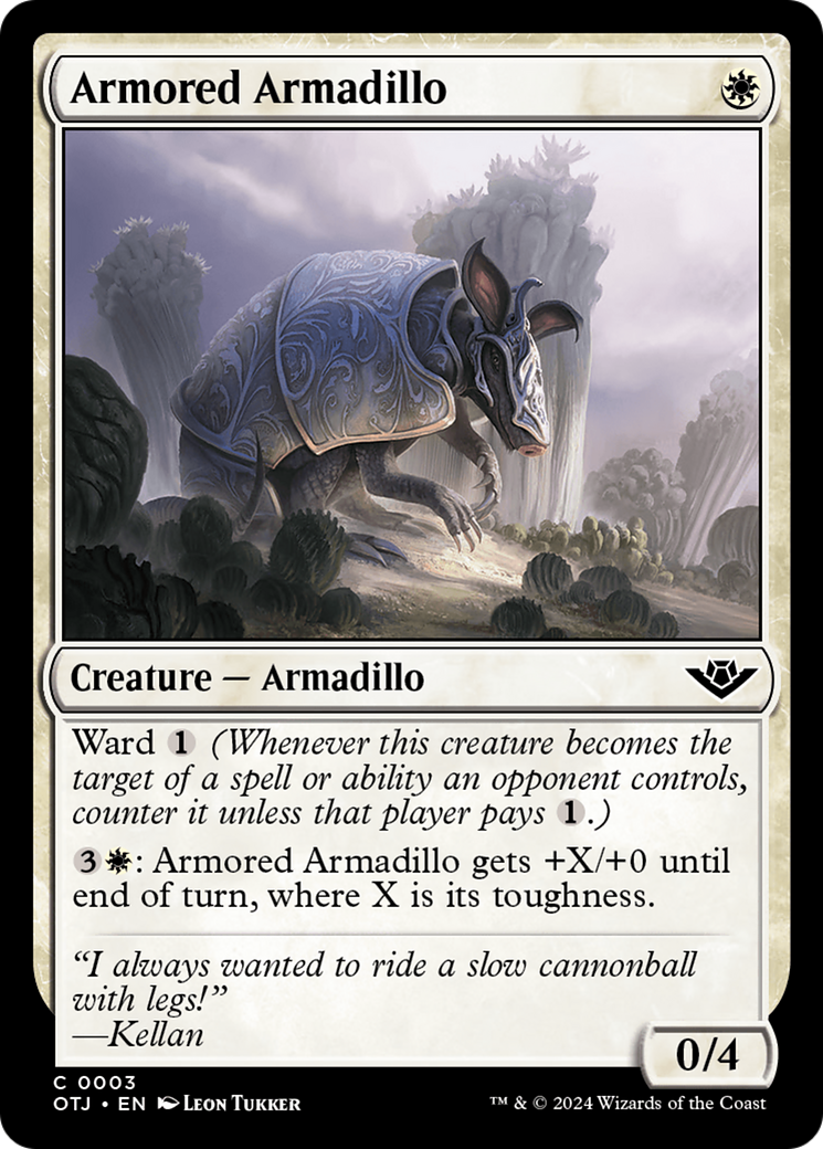 Armored Armadillo [Outlaws of Thunder Junction] | Eastridge Sports Cards & Games