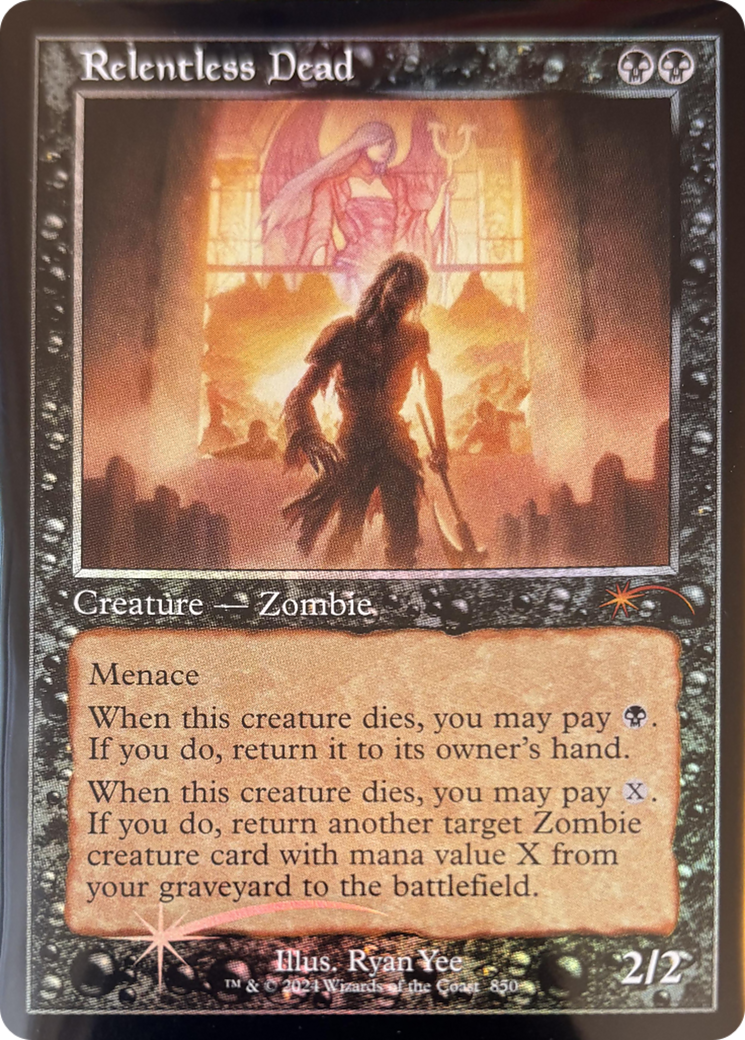 Relentless Dead (Retro Frame) [Secret Lair Drop Series] | Eastridge Sports Cards & Games