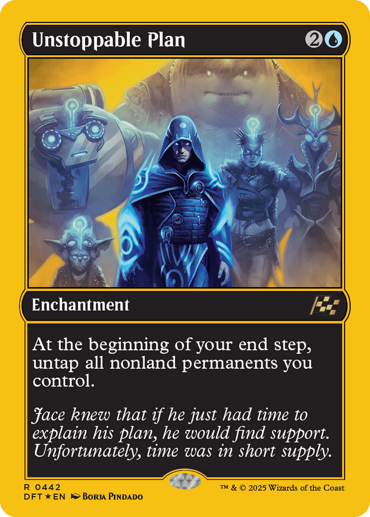 Unstoppable Plan (First-Place Foil) [Aetherdrift] | Eastridge Sports Cards & Games