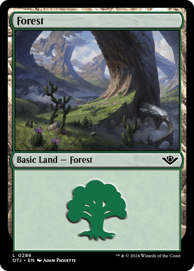 Forest (0286) [Outlaws of Thunder Junction] | Eastridge Sports Cards & Games