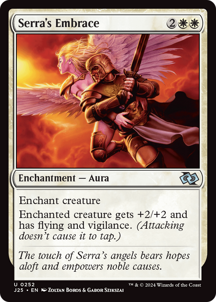 Serra's Embrace [Foundations Jumpstart] | Eastridge Sports Cards & Games