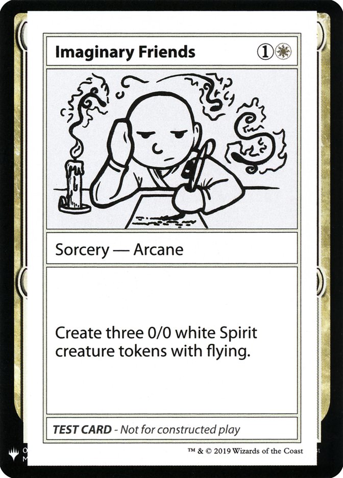 Imaginary Friends [Mystery Booster Playtest Cards] | Eastridge Sports Cards & Games