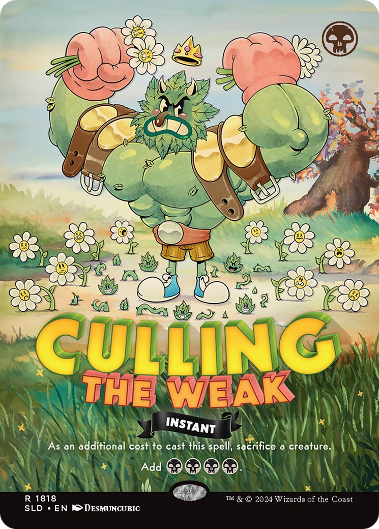 Culling the Weak (Rainbow Foil) [Secret Lair Drop Series] | Eastridge Sports Cards & Games