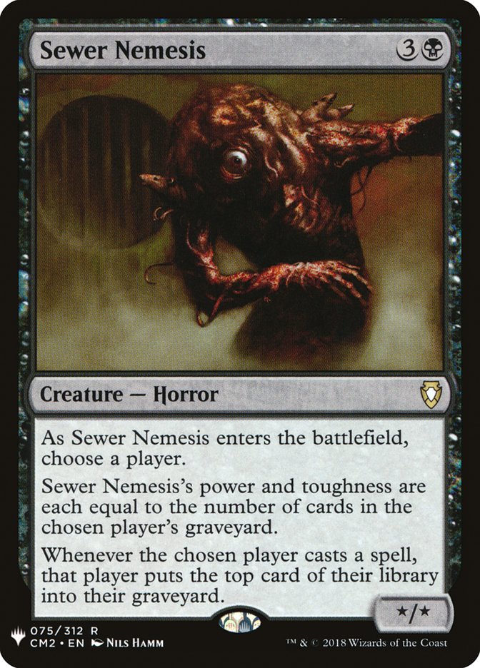 Sewer Nemesis [The List] | Eastridge Sports Cards & Games