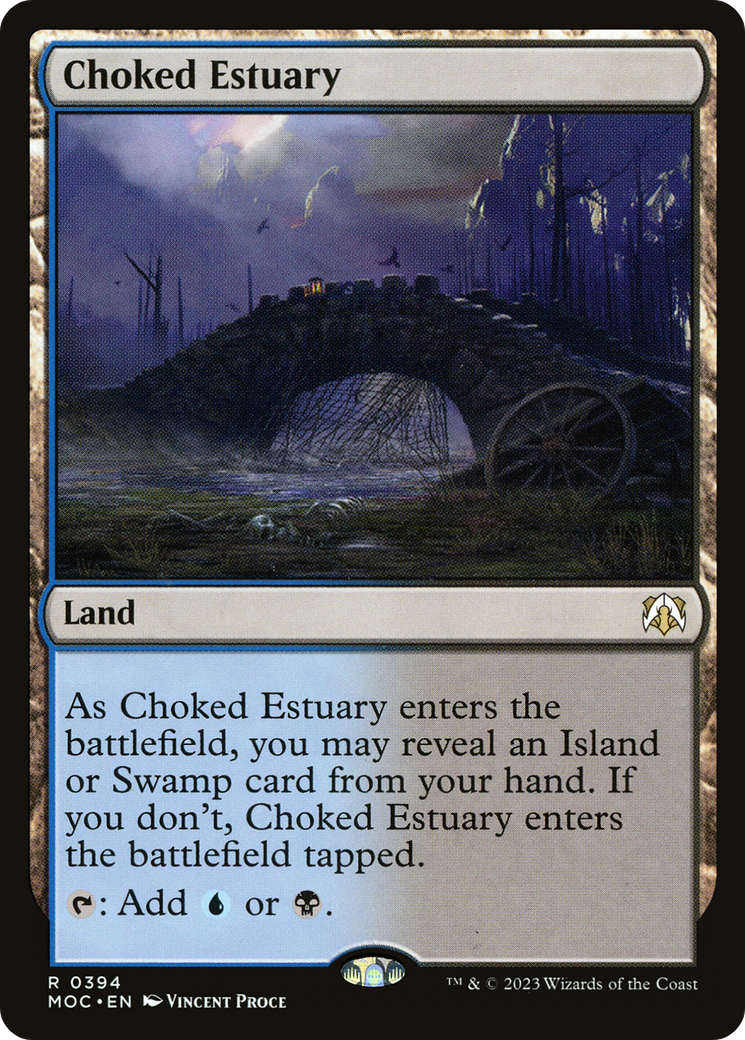Choked Estuary [March of the Machine Commander] | Eastridge Sports Cards & Games