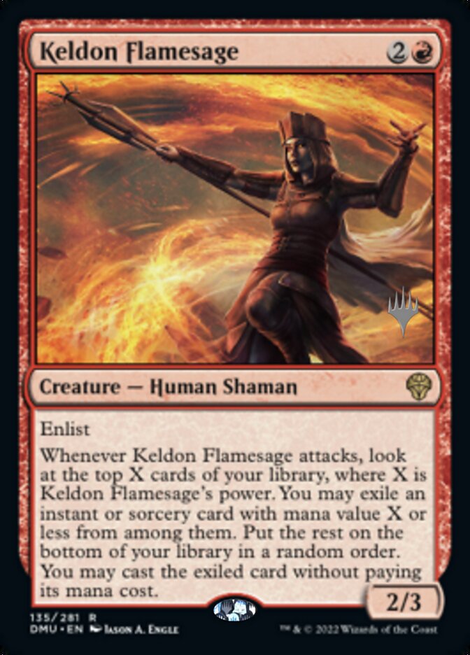 Keldon Flamesage (Promo Pack) [Dominaria United Promos] | Eastridge Sports Cards & Games