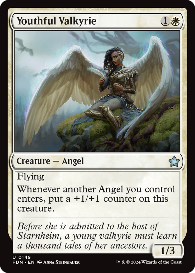 Youthful Valkyrie [Foundations] | Eastridge Sports Cards & Games