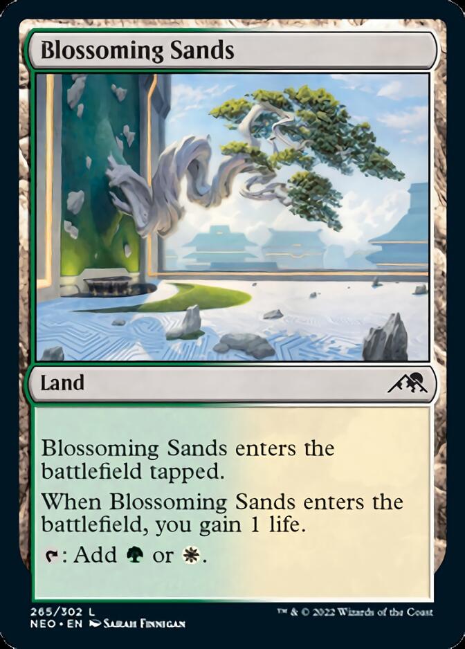 Blossoming Sands [Kamigawa: Neon Dynasty] | Eastridge Sports Cards & Games