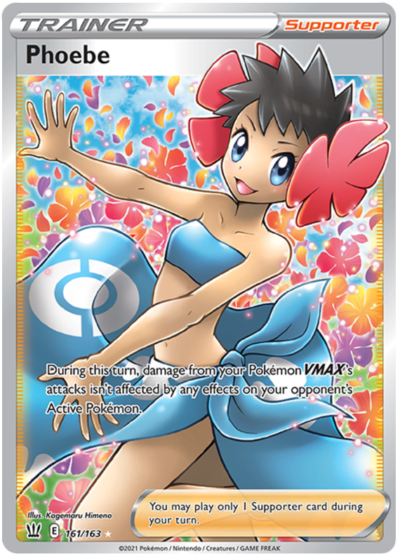 Phoebe (161/163) [Sword & Shield: Battle Styles] | Eastridge Sports Cards & Games