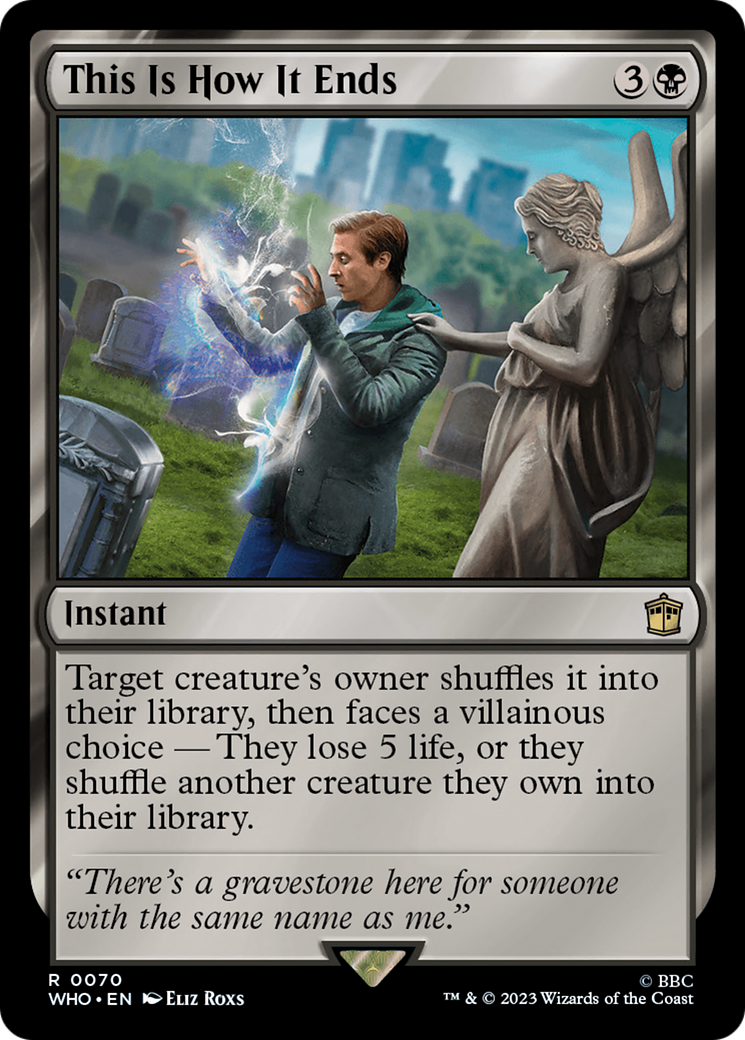 This Is How It Ends [Doctor Who] | Eastridge Sports Cards & Games
