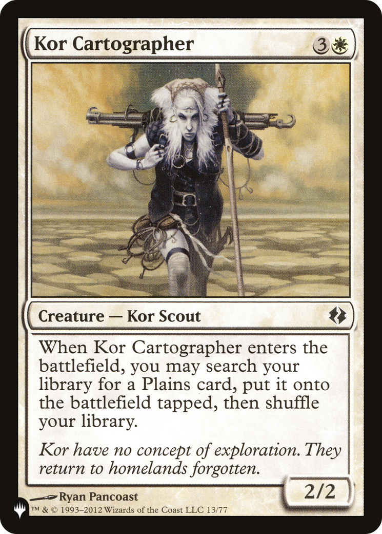 Kor Cartographer [The List] | Eastridge Sports Cards & Games