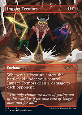 Impact Tremors (Borderless) [Secret Lair Drop Series] | Eastridge Sports Cards & Games