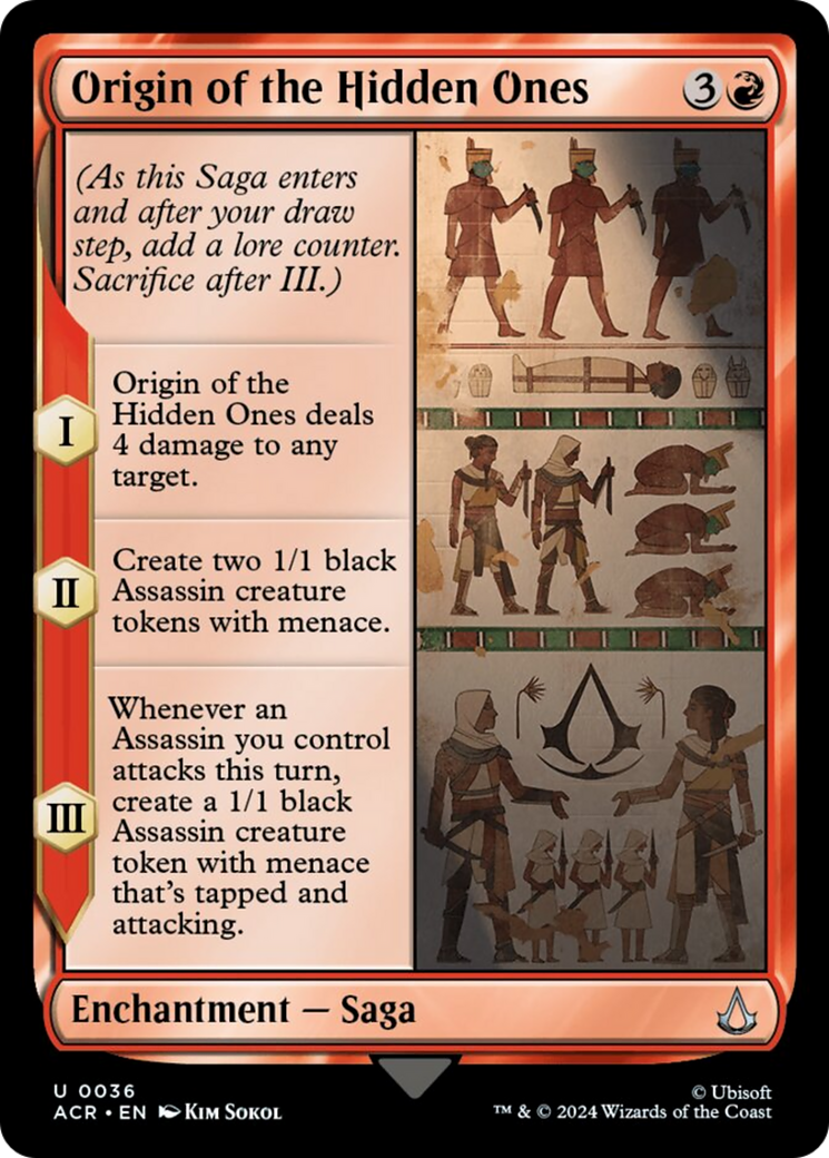 Origin of the Hidden Ones [Assassin's Creed] | Eastridge Sports Cards & Games