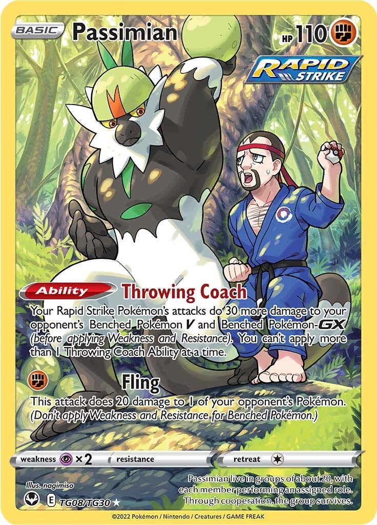 Passimian (TG08/TG30) [Sword & Shield: Silver Tempest] | Eastridge Sports Cards & Games