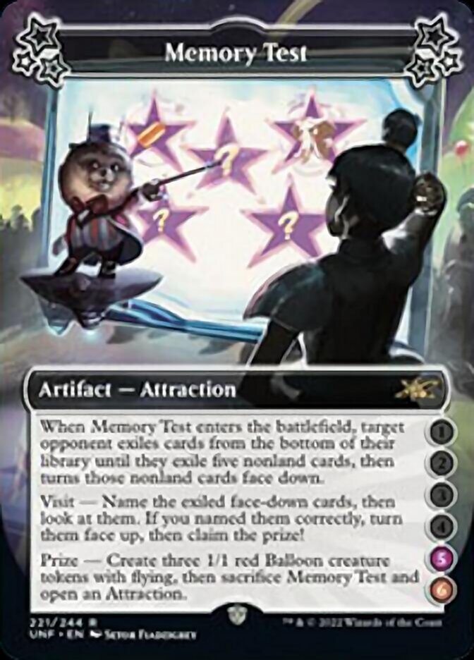 Memory Test (5-6) [Unfinity] | Eastridge Sports Cards & Games