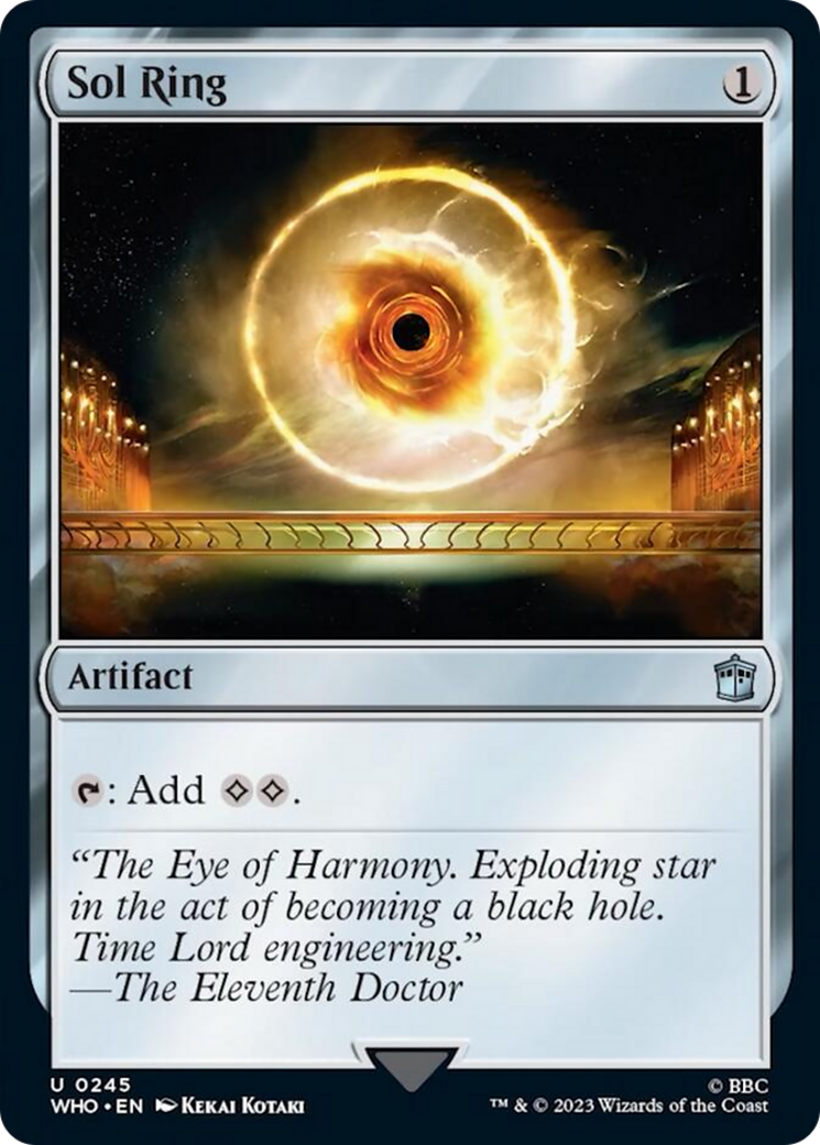 Sol Ring [Doctor Who] | Eastridge Sports Cards & Games