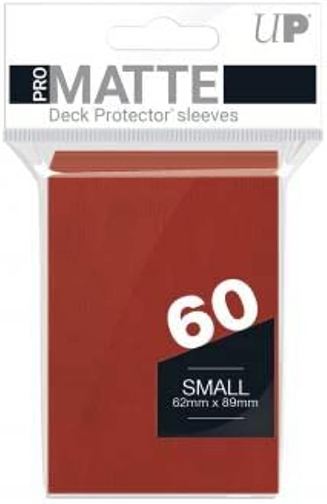 Ultra Pro Gloss Small Deck Protector - Red 60ct | Eastridge Sports Cards & Games