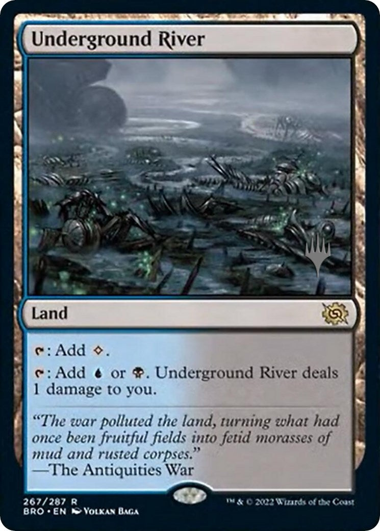 Underground River (Promo Pack) [The Brothers' War Promos] | Eastridge Sports Cards & Games