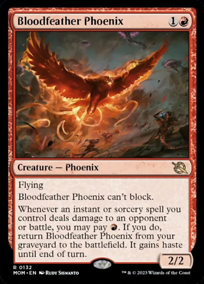 Bloodfeather Phoenix [March of the Machine] | Eastridge Sports Cards & Games