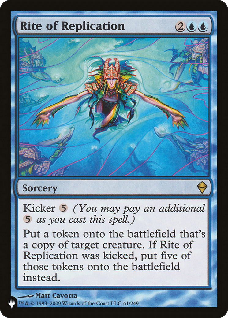 Rite of Replication [The List] | Eastridge Sports Cards & Games