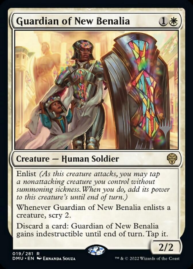 Guardian of New Benalia (Promo Pack) [Dominaria United Promos] | Eastridge Sports Cards & Games