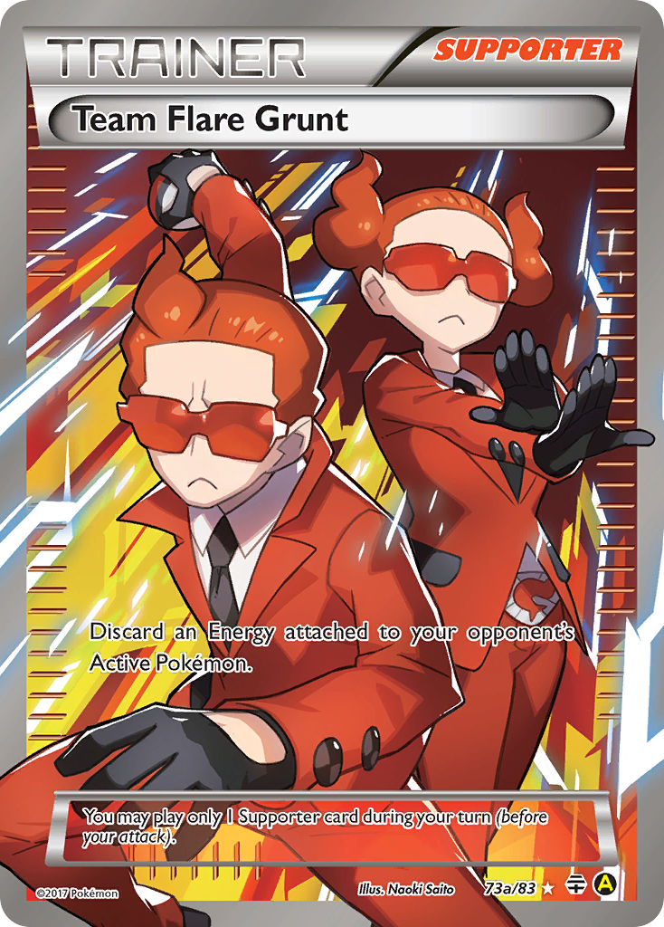 Team Flare Grunt (73a/83) [Alternate Art Promos] | Eastridge Sports Cards & Games