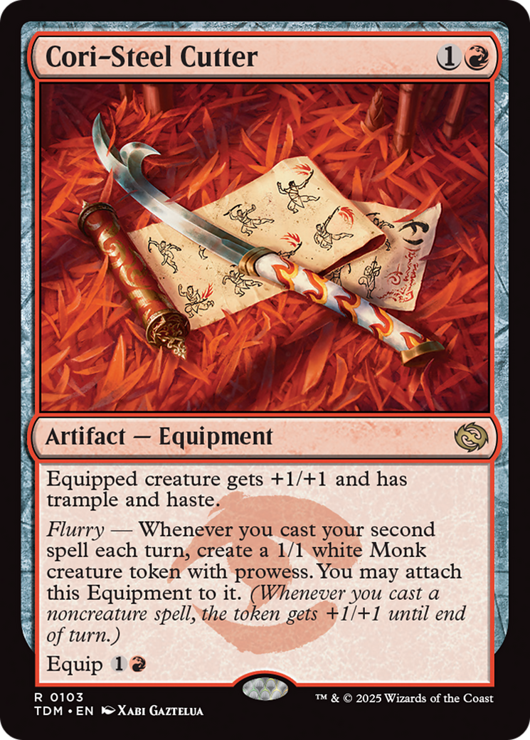 Cori-Steel Cutter [Tarkir: Dragonstorm] | Eastridge Sports Cards & Games