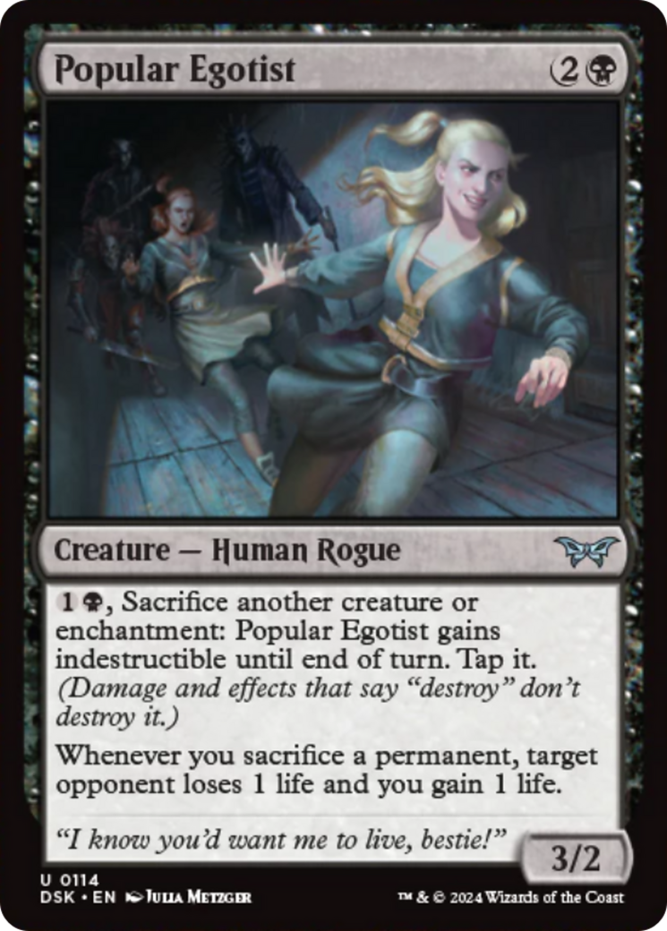 Popular Egotist [Duskmourn: House of Horror] | Eastridge Sports Cards & Games