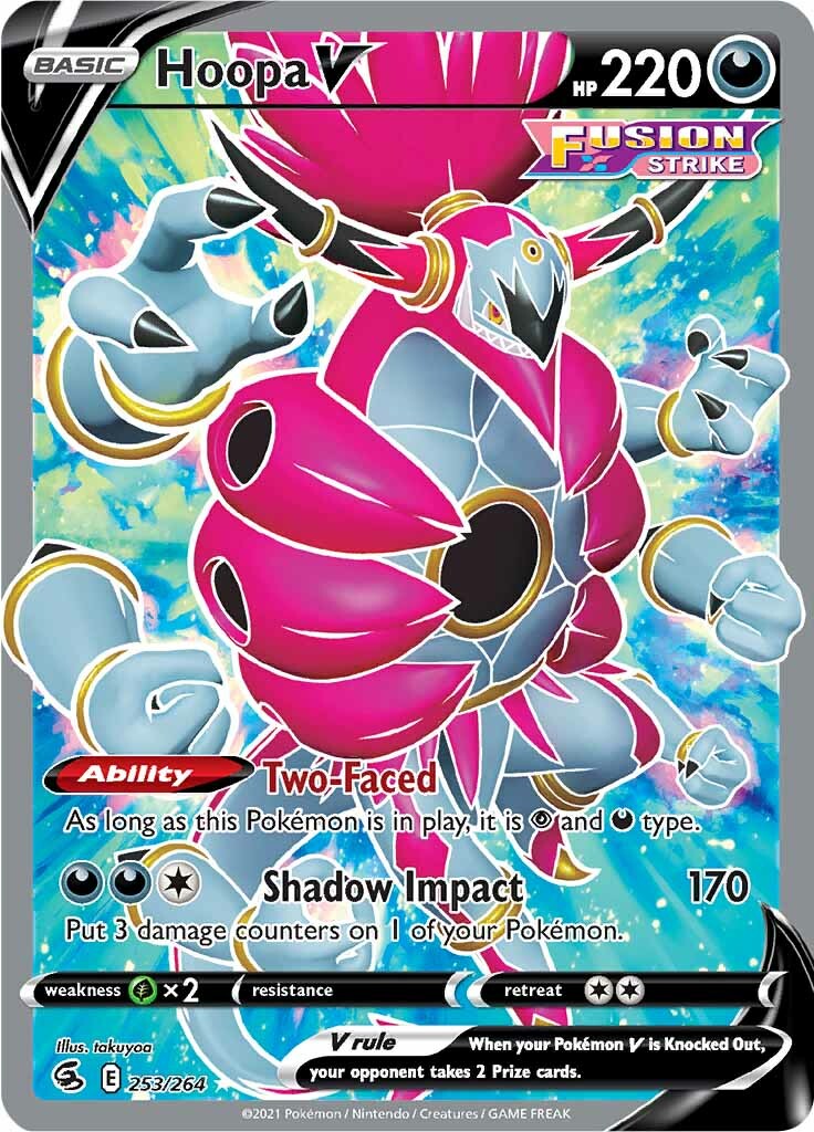 Hoopa V (253/264) [Sword & Shield: Fusion Strike] | Eastridge Sports Cards & Games