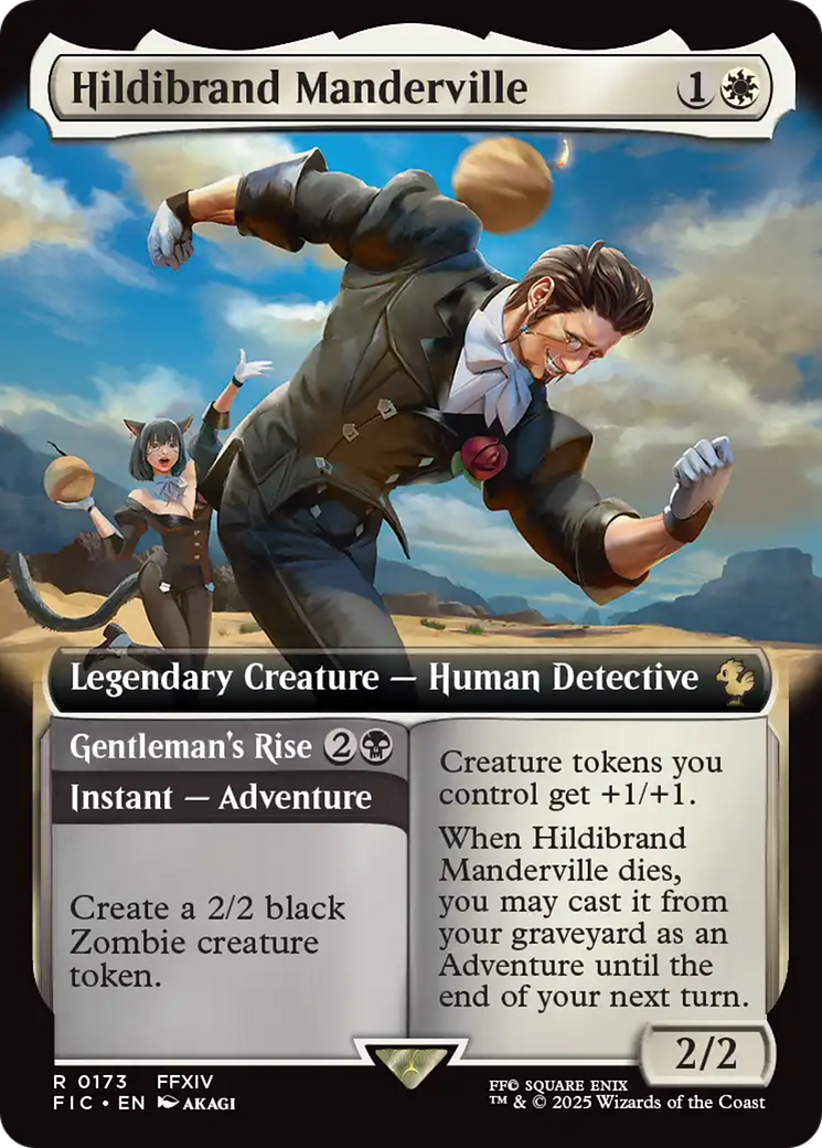 Hildibrand Manderville // Gentleman's Rise (Extended Art) [FINAL FANTASY Commander] | Eastridge Sports Cards & Games