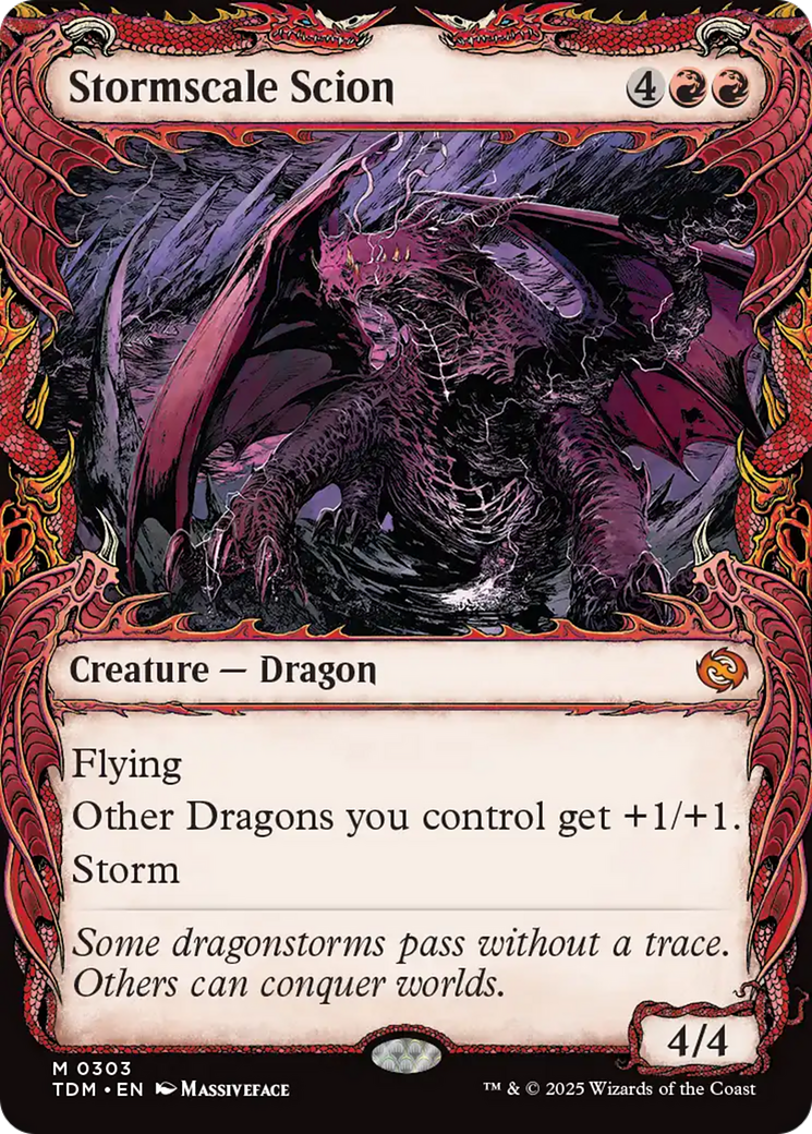 Stormscale Scion (Showcase) [Tarkir: Dragonstorm] | Eastridge Sports Cards & Games