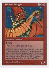 Shivan Dragon (Oversized) [Oversize Cards] | Eastridge Sports Cards & Games