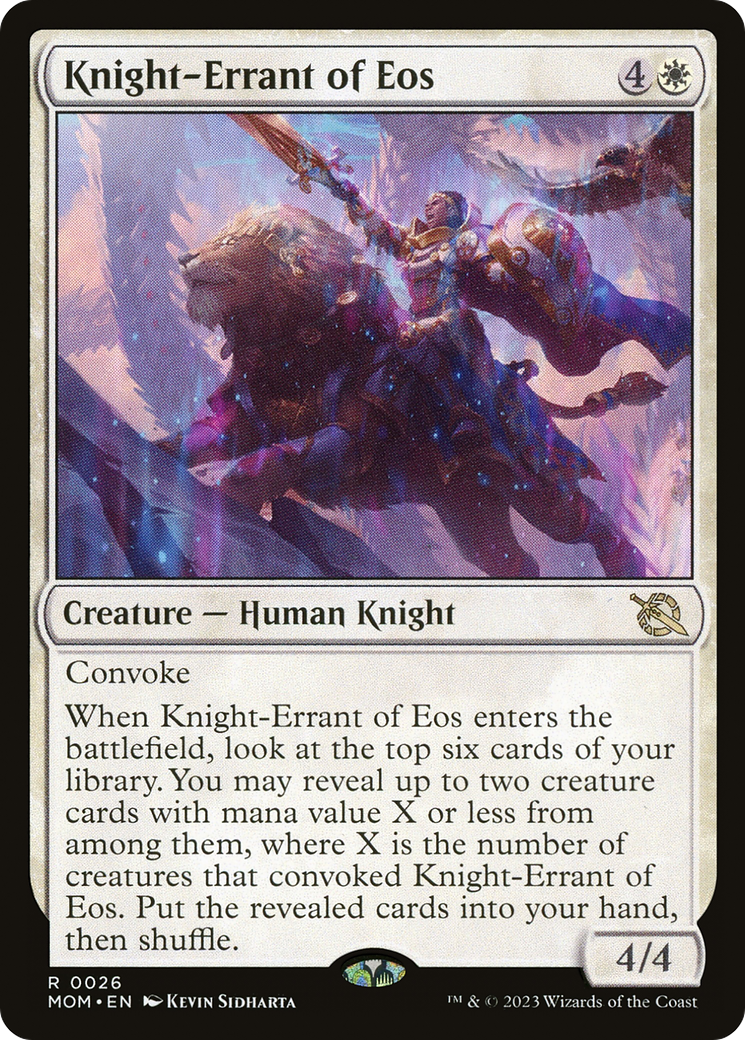 Knight-Errant of Eos [March of the Machine] | Eastridge Sports Cards & Games