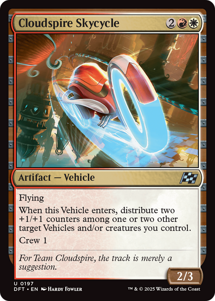 Cloudspire Skycycle [Aetherdrift] | Eastridge Sports Cards & Games